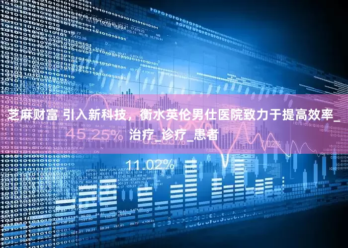 芝麻财富 引入新科技，衡水英伦男仕医院致力于提高效率_治疗_诊疗_患者