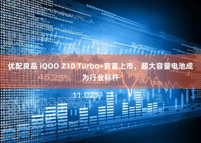 优配良品 iQOO Z10 Turbo+官宣上市，超大容量电池成为行业标杆